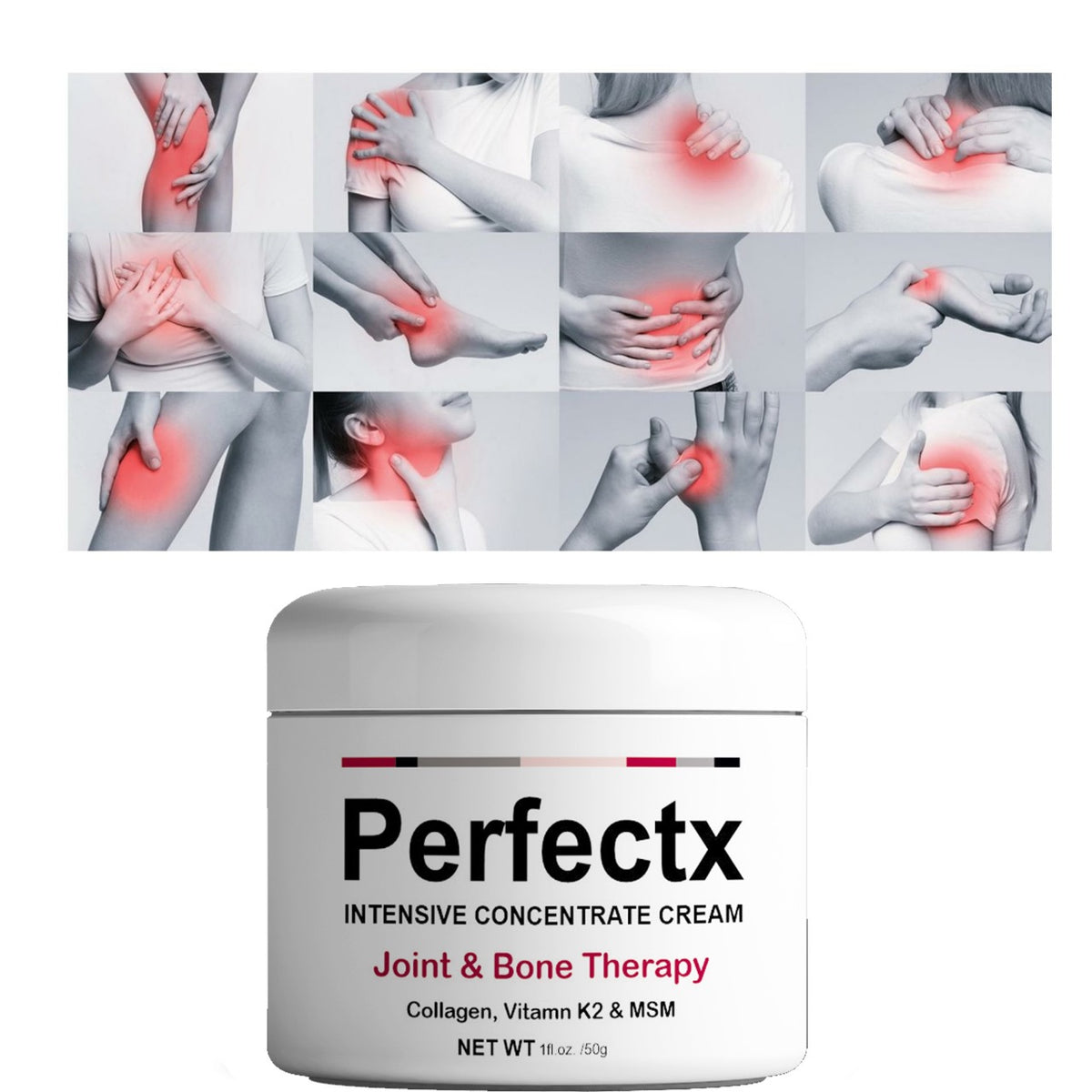 Perfectx Joint & Bone Treatment Cream (Pack of 2)