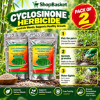 Cyclosinone Herbicide Granular Grass Killer (Pack of 2)